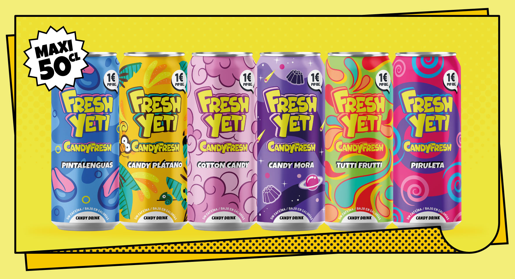 Bebidas Candy Fresh